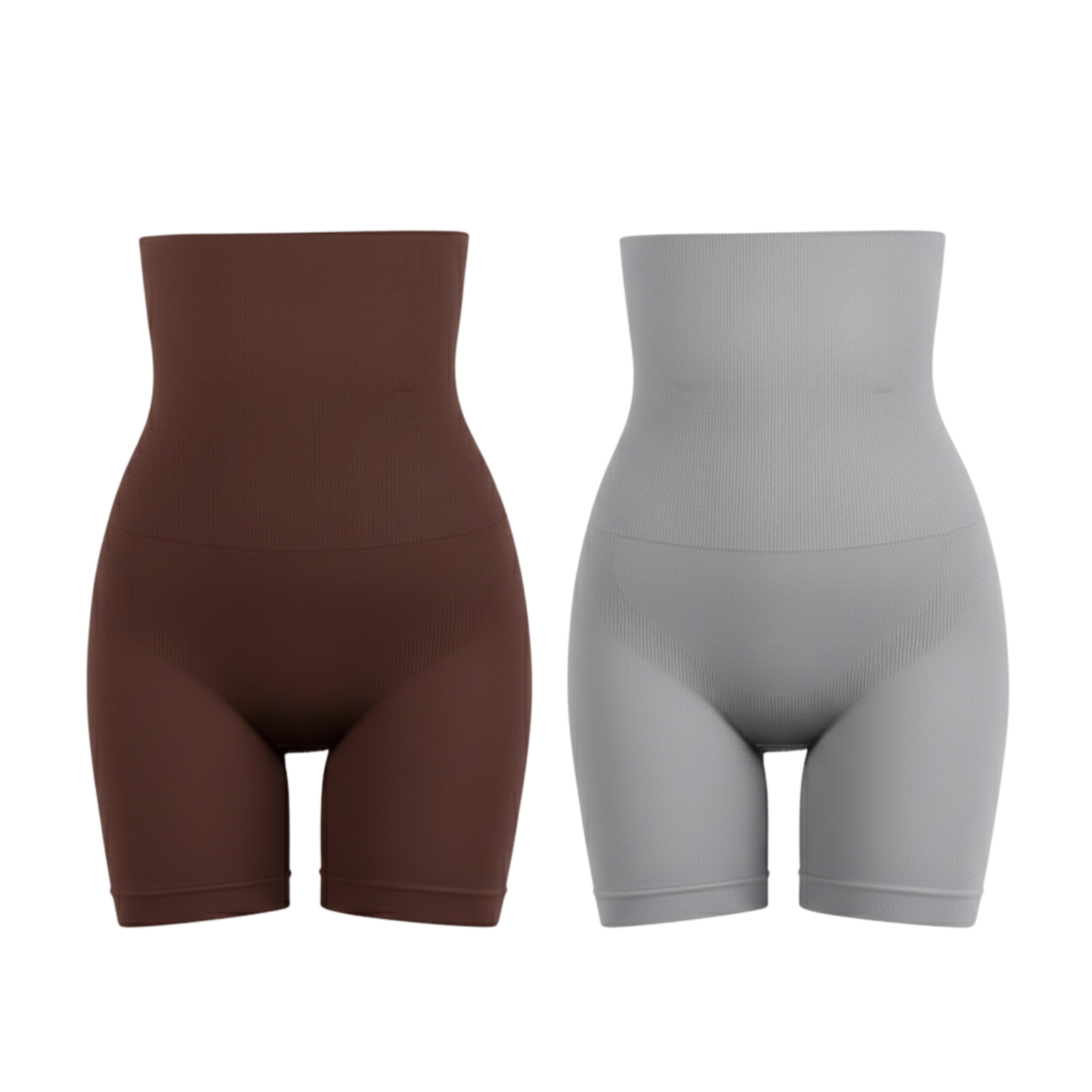 Pack of 2 Slimming Control Shaping Shorts Comfortable Seamless Stretch Fit