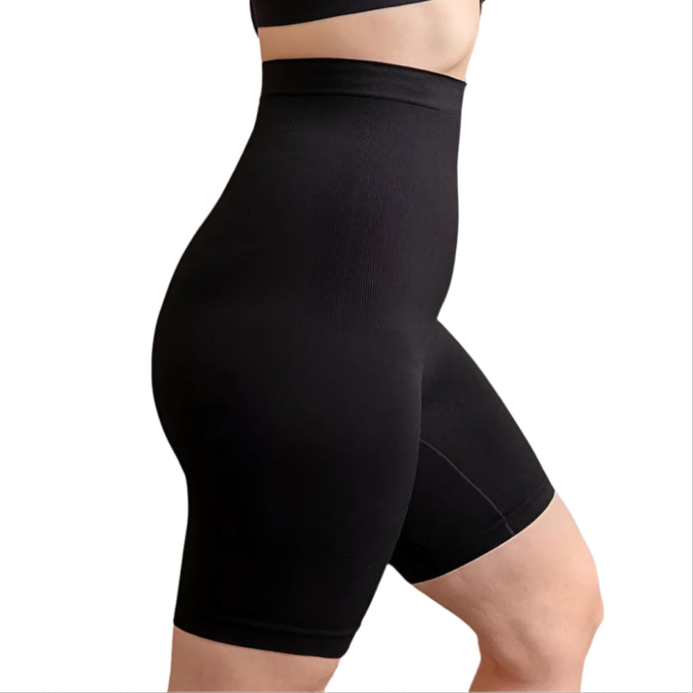 Seamless Compression Support Shorts For Streamlined Silhouette-Secret Slim Wear