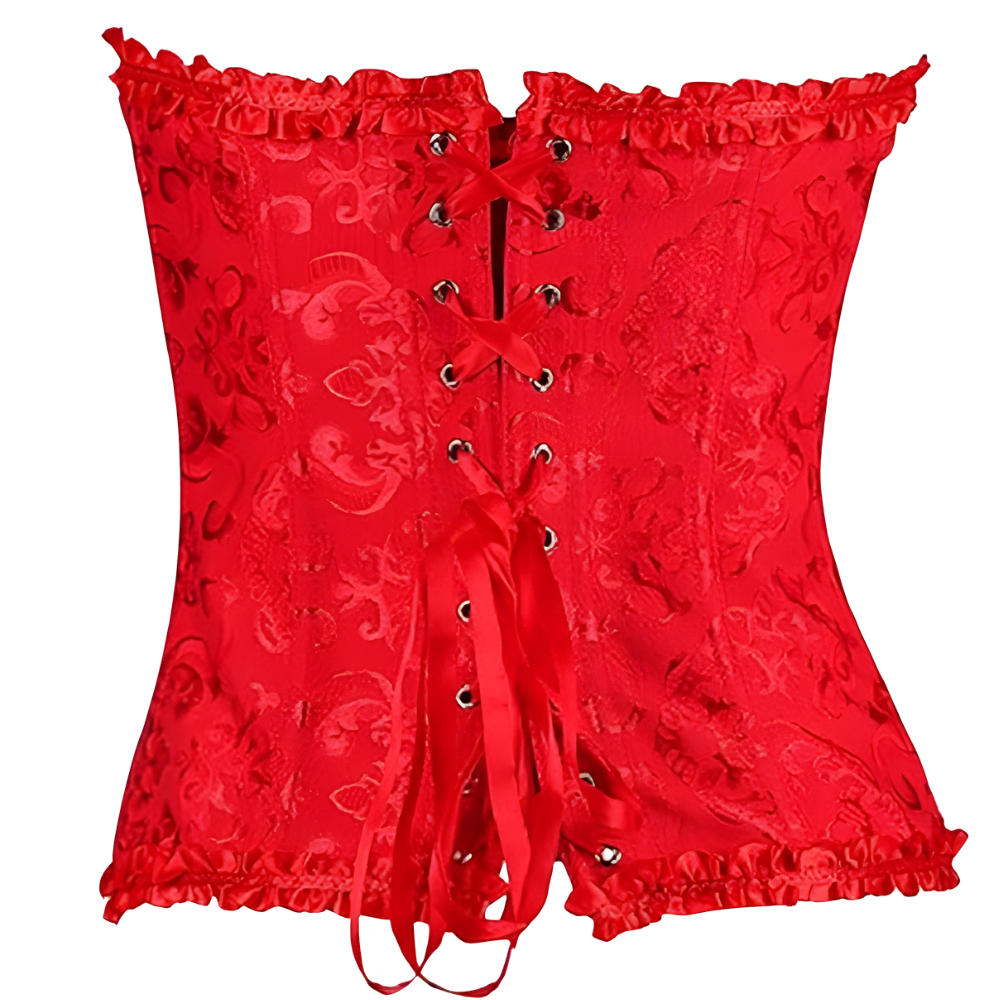 Fashion Lace Up Overbust Corset Top for Women