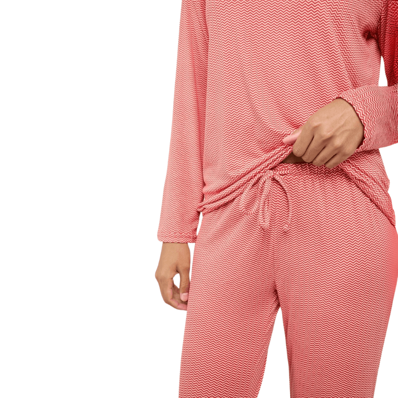 Polka Dot Pajama Set – Stylish Nightwear for Everyday Comfort-Secret Slim Wear