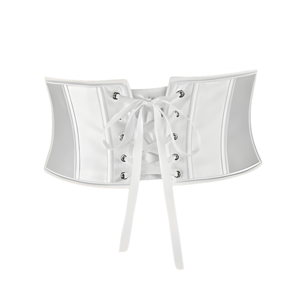 Lace Up Boned Corset Belt For Women For Halloween Cosplay 