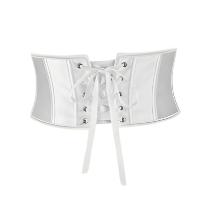 Lace Up Boned Corset Belt For Women For Halloween Cosplay 