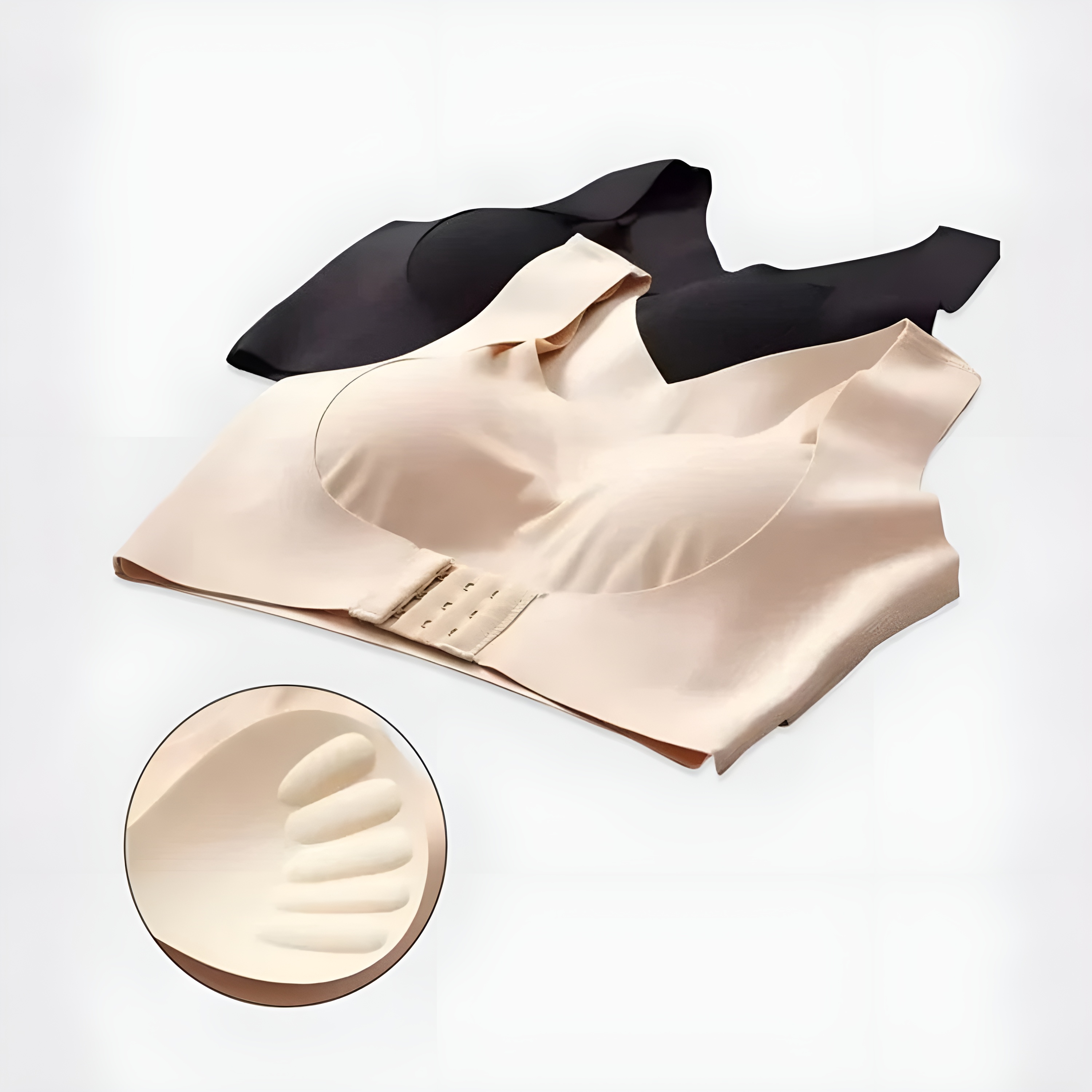 Comfortable Front Closure Wireless Bra For Women