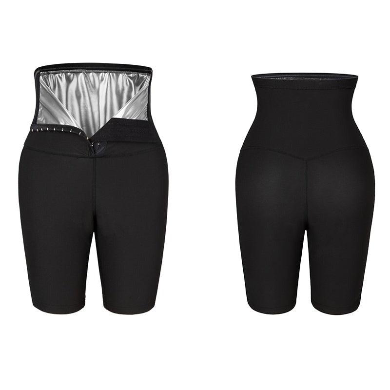 Sauna High Rise Shorts – Sweat Enhancing and Contoured Fit-Secret Slim Wear