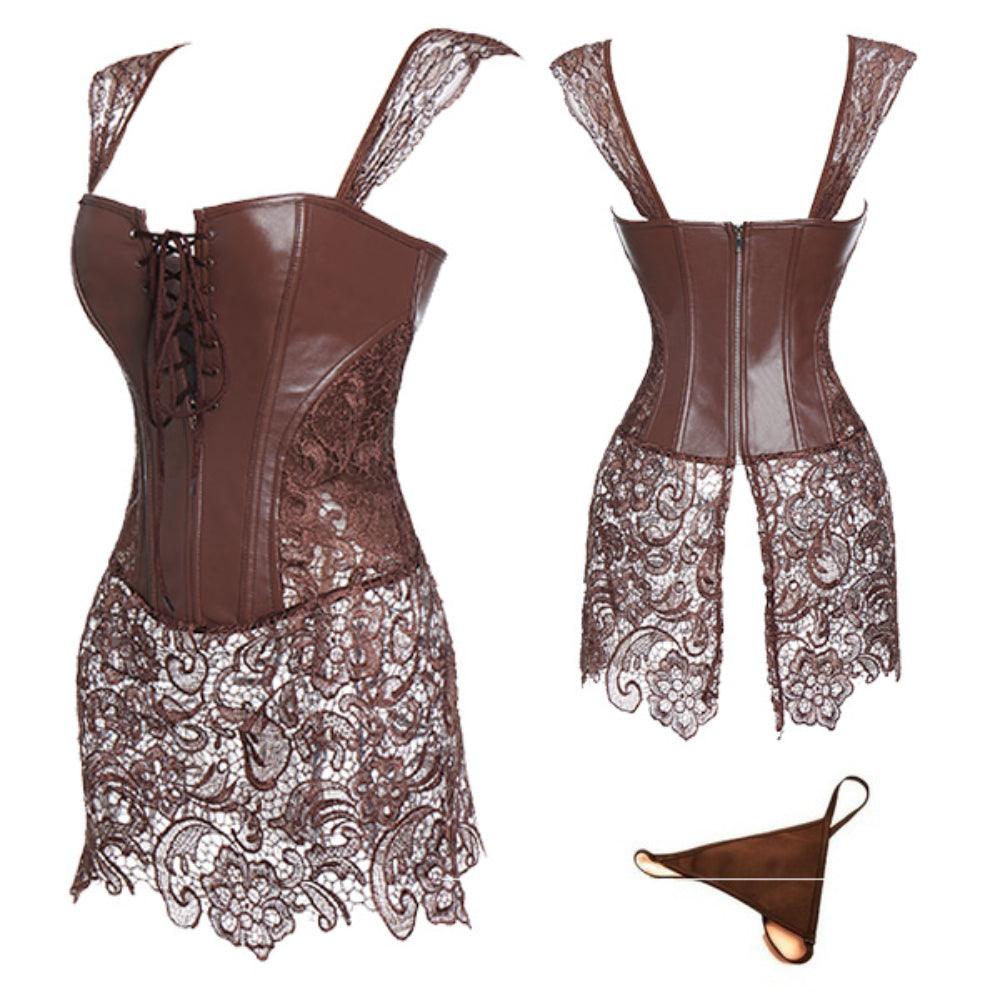 Lace Up Satin Corset – Bridal and Everyday Shapewear-Secret Slim Wear