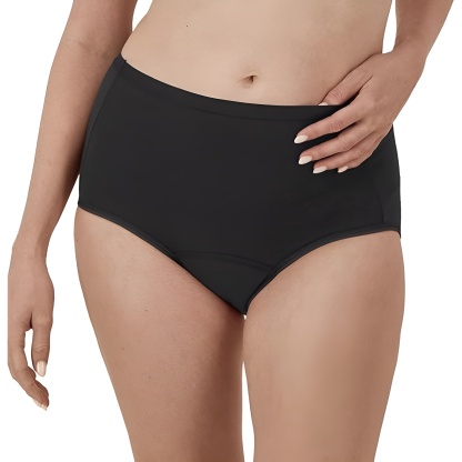 Absorbent Briefs for Women with Postpartum and Menstrual Flow Needs