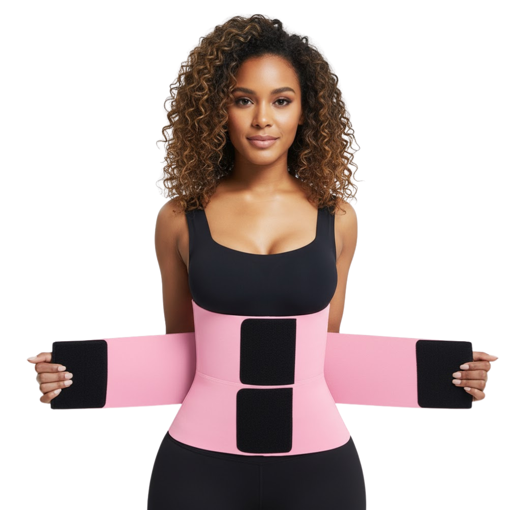 Adjustable Compression Trainer Belt with Triple Wrap for Daily Workouts