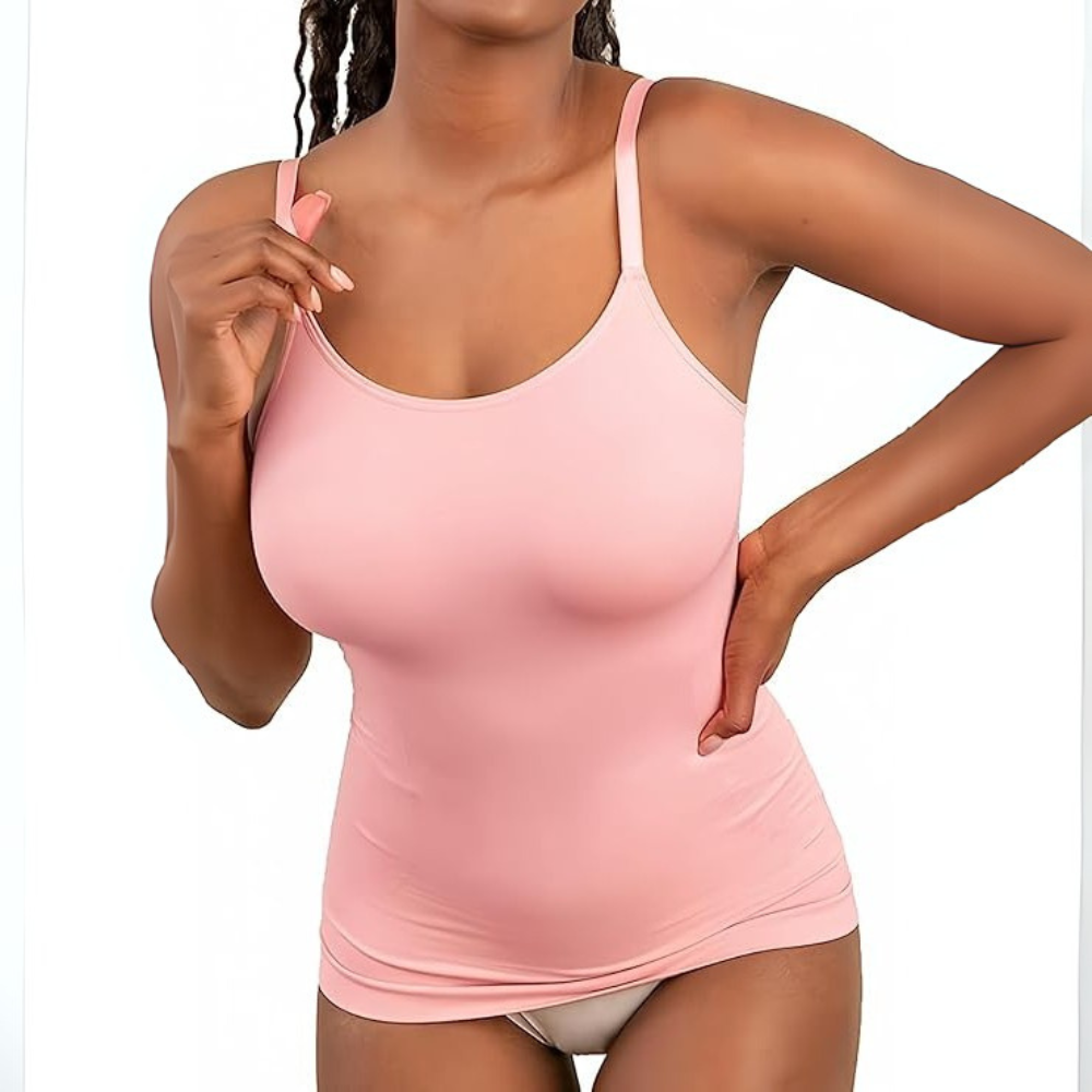 Shaping Camisole Seamless Tank with adjustable strap-Secret Slim Wear