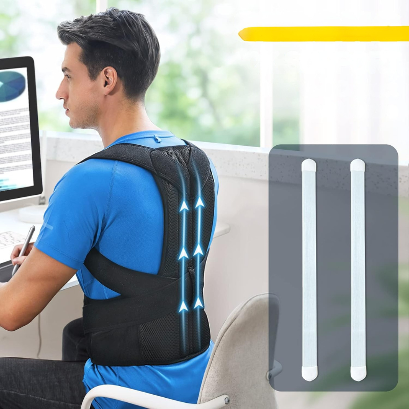 Ergonomic Posture Support Straps for Daily Alignment  and Comfort-Secret Slim Wear