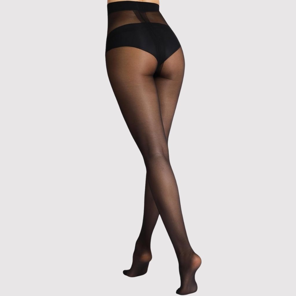 2 Pairs Sheer Tights Ultra Thin Reinforced Pantyhose