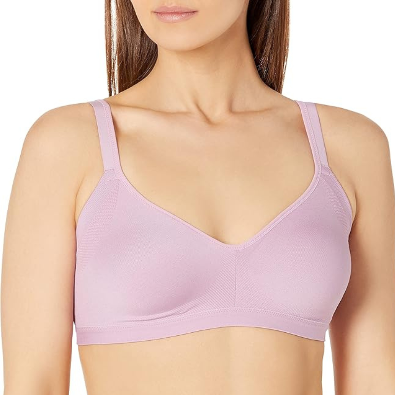 Seamless Wireless Bra With Stretch Lined Everyday Support-Secret Slim Wear