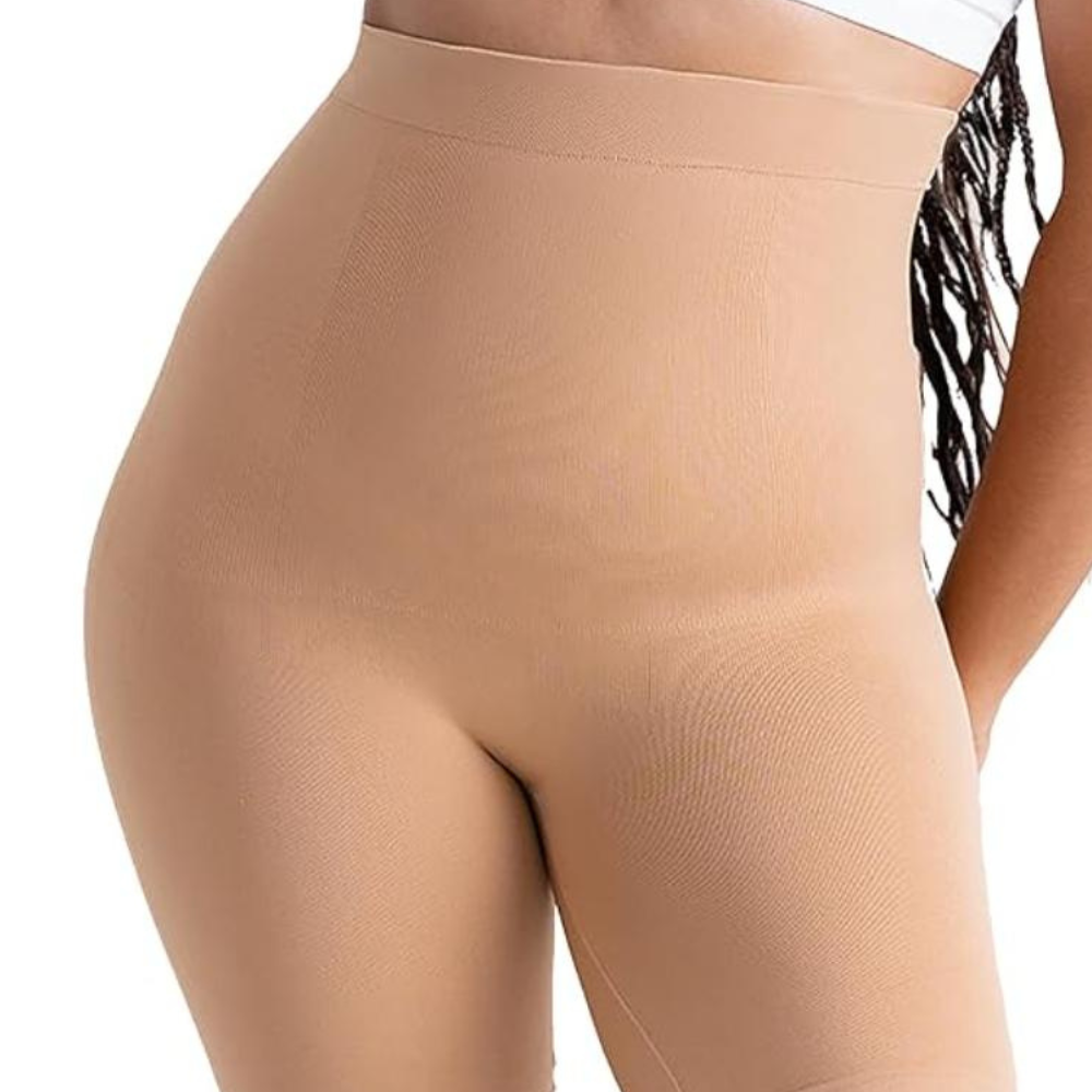 Seamless Compression Support Shorts For Streamlined Silhouette-Secret Slim Wear