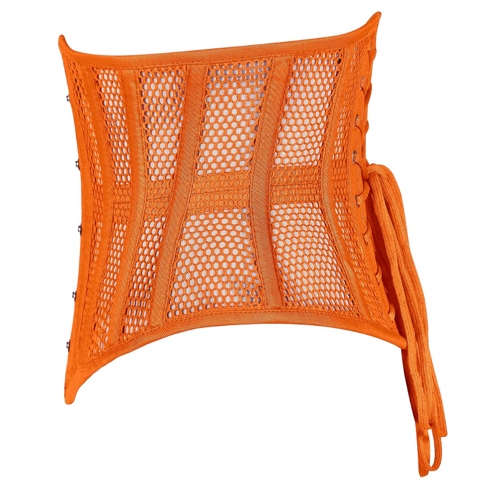 Heavy Duty Steel Boned Underbust Mesh Corset Cincher