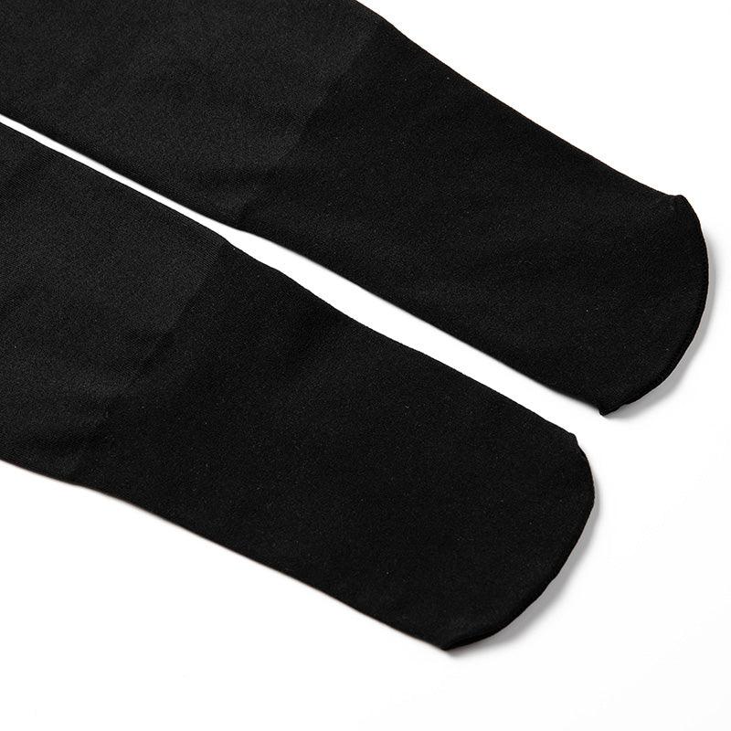 Opaque Footed Tights Yoga Pant Stockings - Comfortable and Stylish-Secret Slim Wear