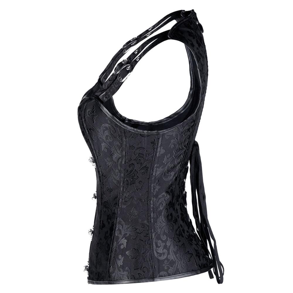 Steel Boned Vintage Corsets - Enhance Your Silhouette with Elegance-Secret Slim Wear