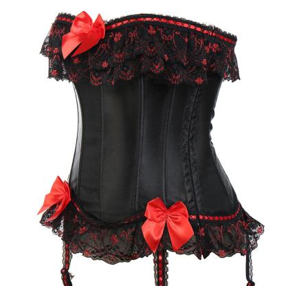 Lace Up Boned Bustier | Elegant and Comfortable Women's Shapewear-Secret Slim Wear