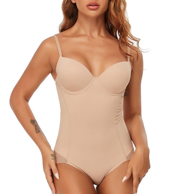 Cup Compression Shapewear | Comfortable Bust-Lifting Bodysuit-Secret Slim Wear