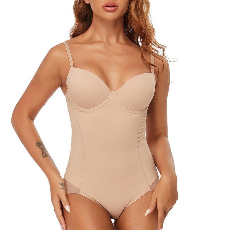 Cup Compression Shapewear | Comfortable Bust-Lifting Bodysuit-Secret Slim Wear