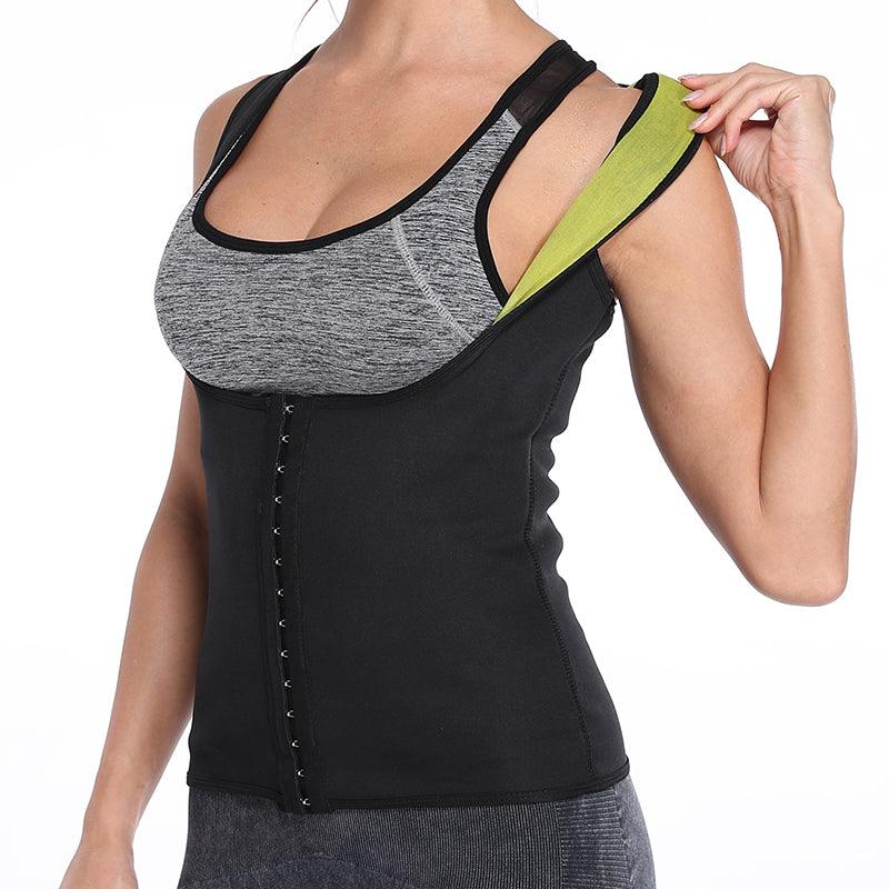 Sweat Vest Corset Body Shaper – Sculpting and Fat Burning-Secret Slim Wear