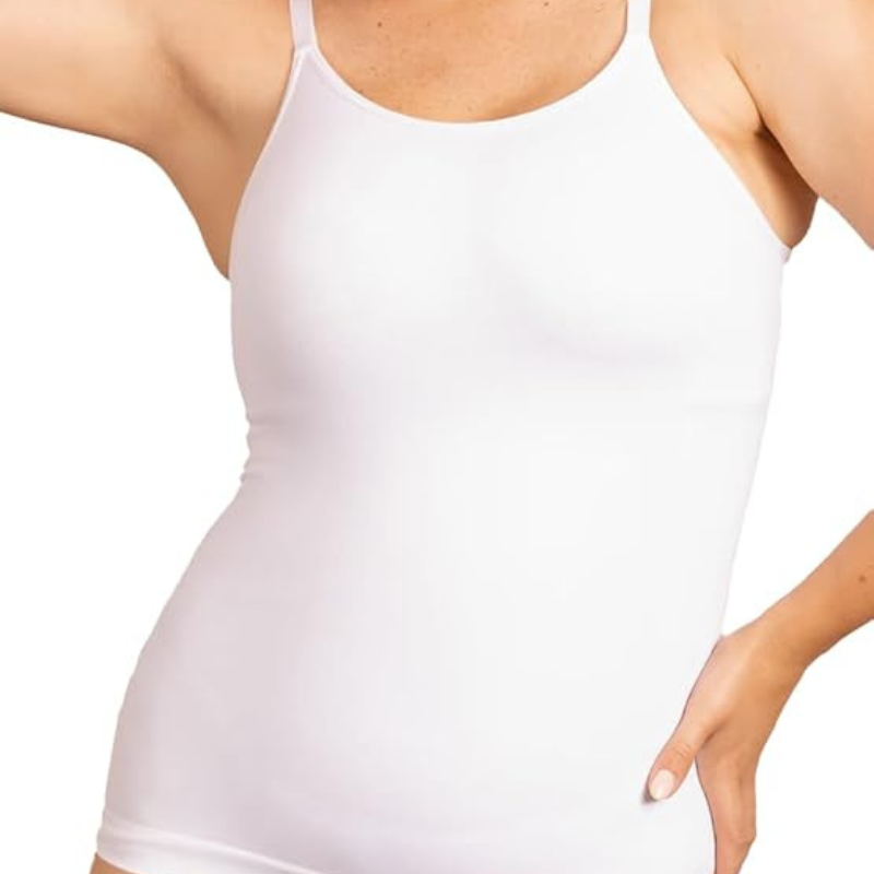 Scoop Cami Tank Top with Adjustable Compression-Secret Slim Wear