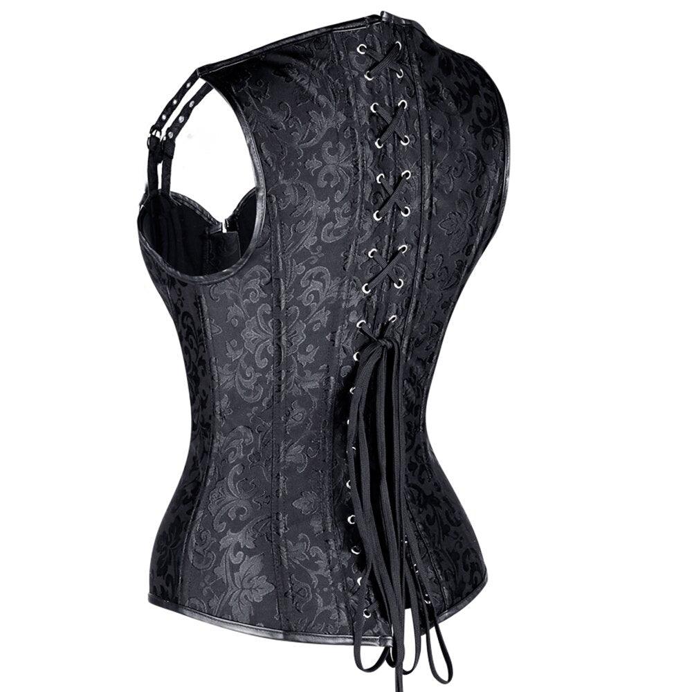 Steel Boned Vintage Corsets - Enhance Your Silhouette with Elegance-Secret Slim Wear