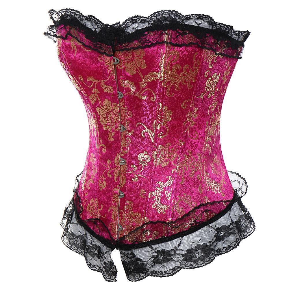 Lace Up Boned Bustier | Elegant and Comfortable Women's Shapewear-Secret Slim Wear