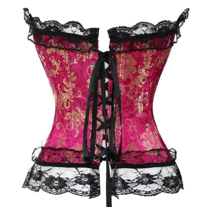 Lace Up Boned Bustier | Elegant and Comfortable Women's Shapewear-Secret Slim Wear