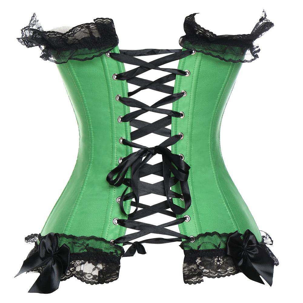 Lace Up Boned Corset – Vintage-Inspired Style with Adjustable Fit-Secret Slim Wear