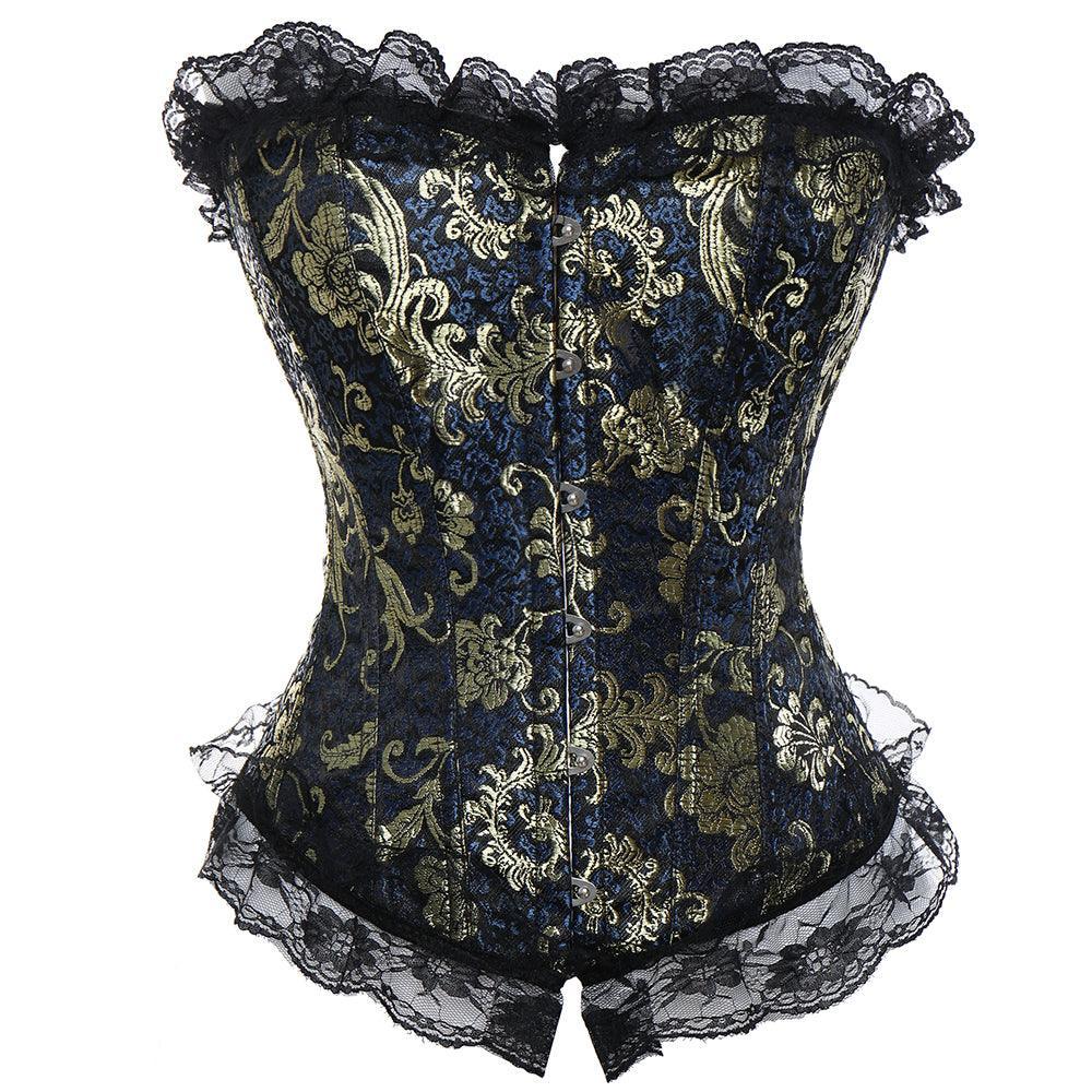 Lace Up Boned Bustier | Elegant and Comfortable Women's Shapewear-Secret Slim Wear