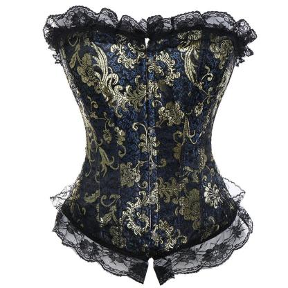 Lace Up Boned Bustier | Elegant and Comfortable Women's Shapewear-Secret Slim Wear