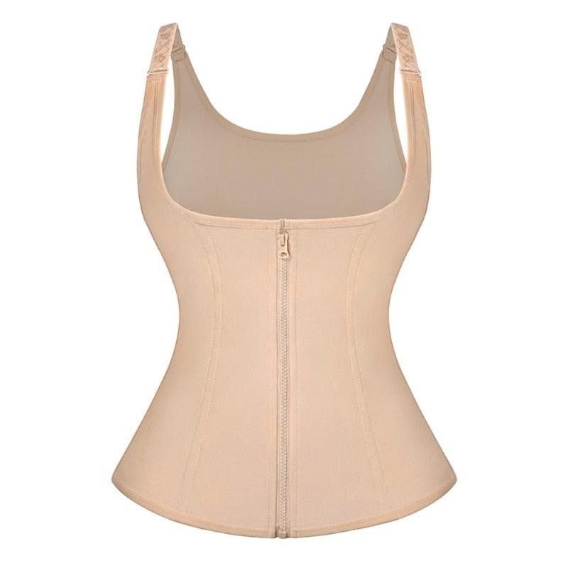 Women's Zip Lock Upper Body Corset-Secret Slim Wear