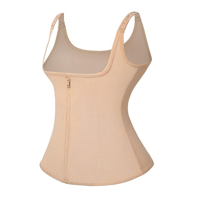 Women's Zip Lock Upper Body Corset-Secret Slim Wear