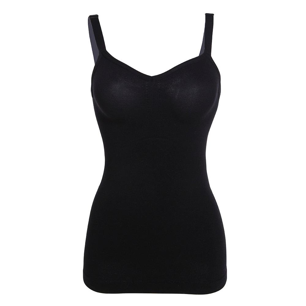 High-Length Padded Camisole – The Perfect Blend of Comfort & Style-Secret Slim Wear