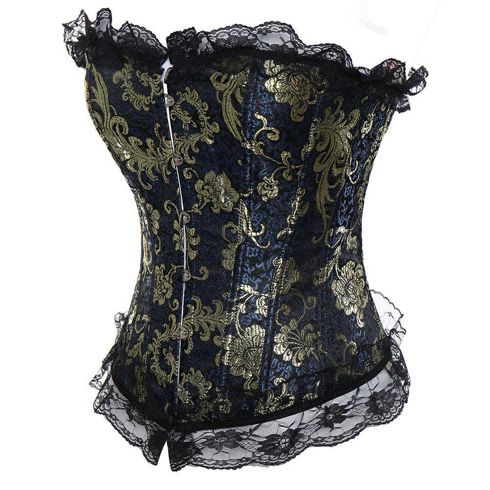 Lace Up Boned Bustier | Elegant and Comfortable Women's Shapewear-Secret Slim Wear