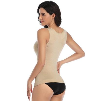 Seamless Wide Strap Camisole-Secret Slim Wear
