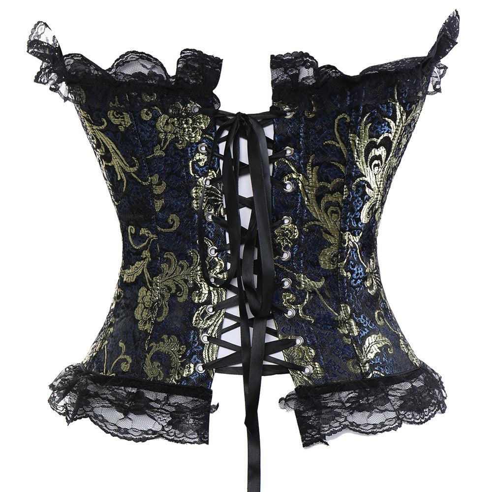 Lace Up Boned Bustier | Elegant and Comfortable Women's Shapewear-Secret Slim Wear