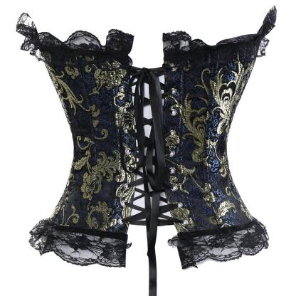 Lace Up Boned Bustier | Elegant and Comfortable Women's Shapewear-Secret Slim Wear