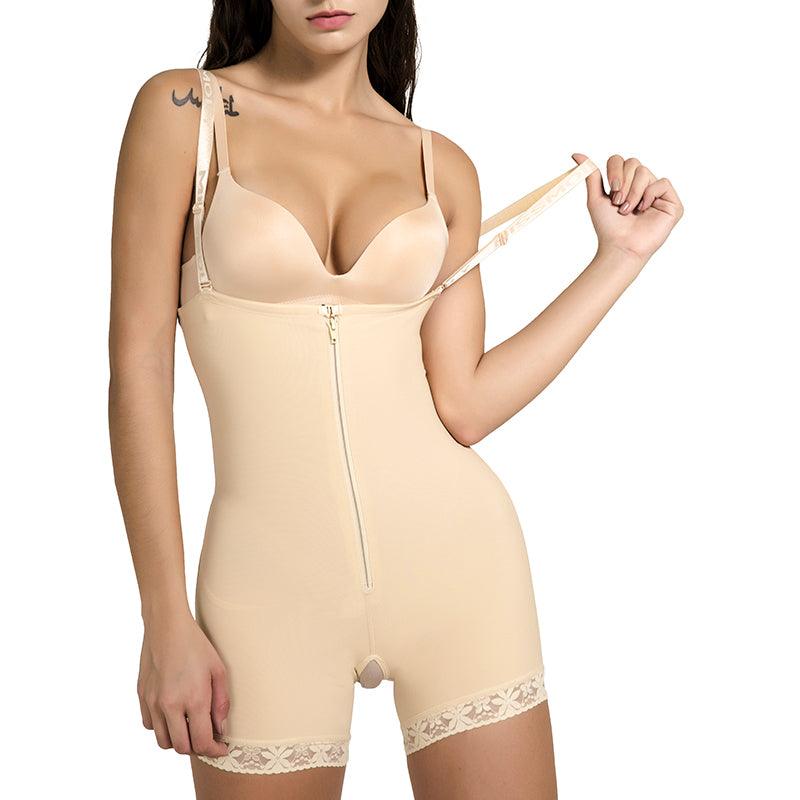 Short Zipper Open-Bust Shapewear | Firm Control & Perfect Fit-Secret Slim Wear