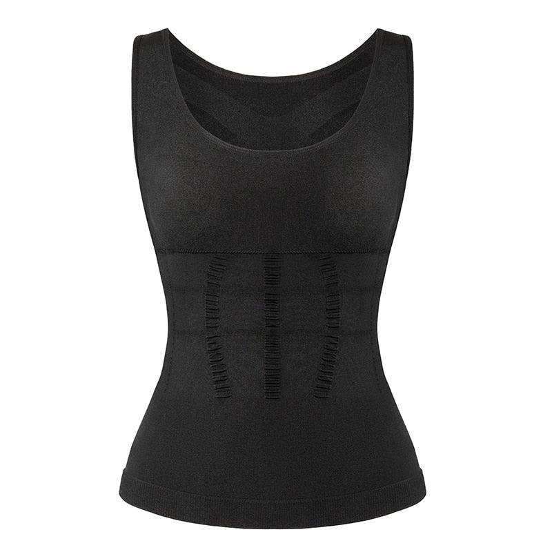 Seamless Wide Strap Camisole-Secret Slim Wear