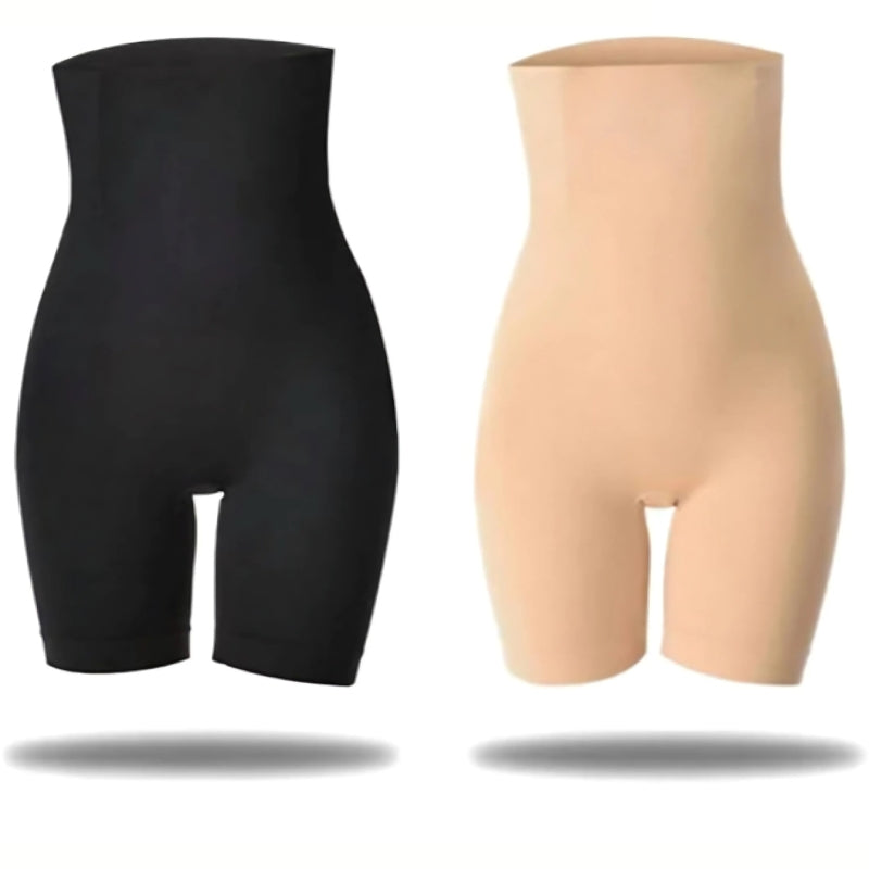High Waisted Shapewear Shorts-Secret Slim Wear