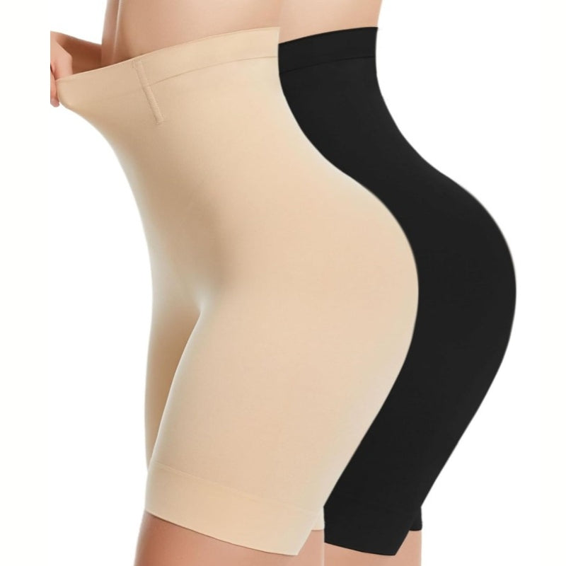 High Waisted Shapewear Shorts-Secret Slim Wear