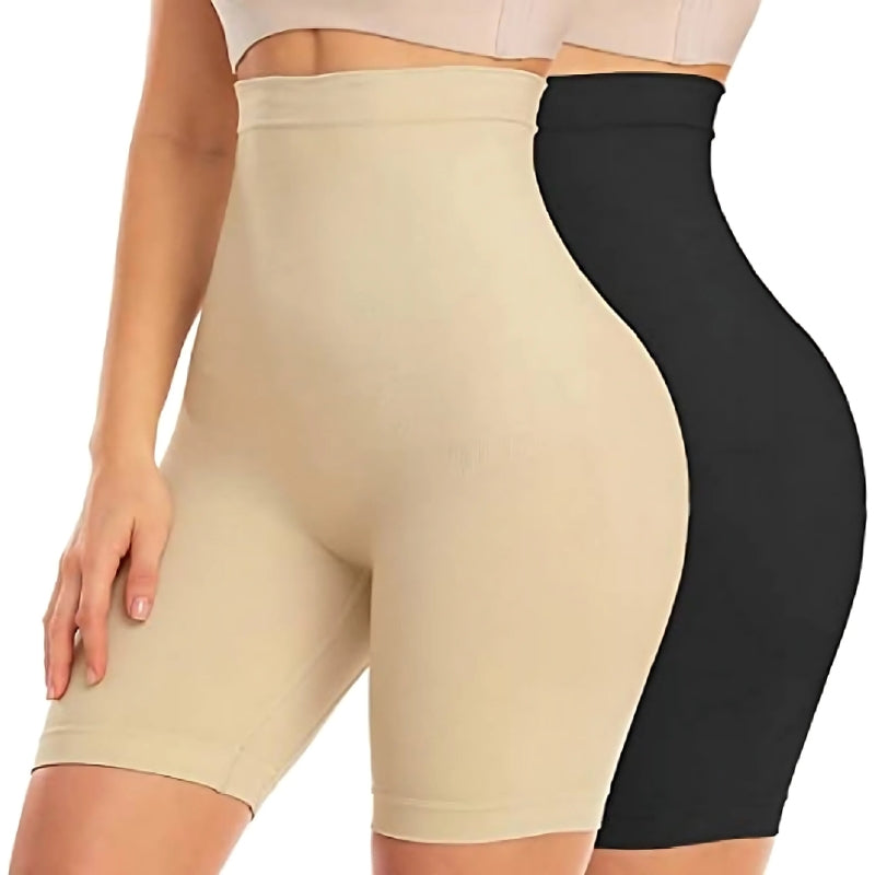 High Waisted Shapewear Shorts-Secret Slim Wear