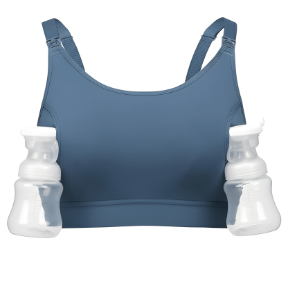 Supportive Bra for Nursing and Pumping with Easy Access
