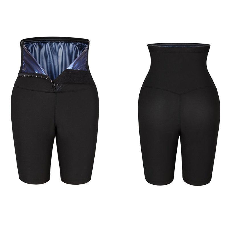 Sauna High Rise Shorts – Sweat Enhancing and Contoured Fit-Secret Slim Wear