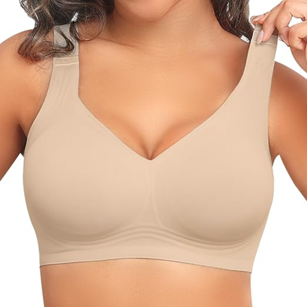 Pack Of 2 Seamless Wireless Support Bra