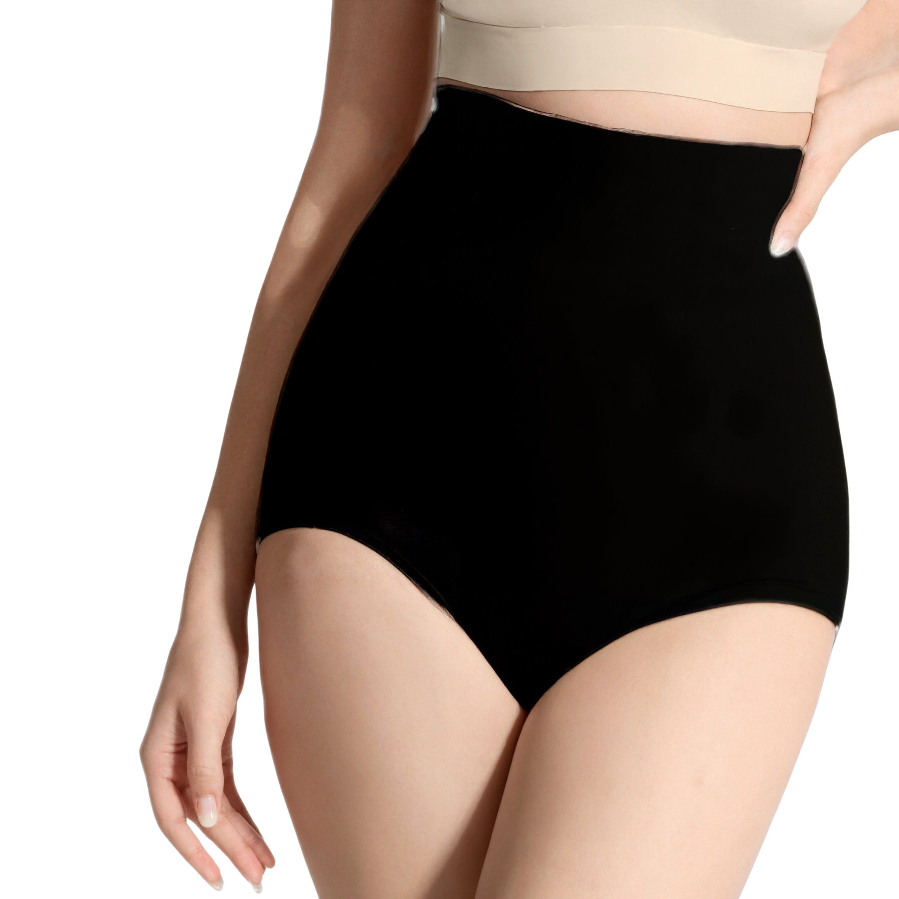 High Waist Compression Shaper Briefs