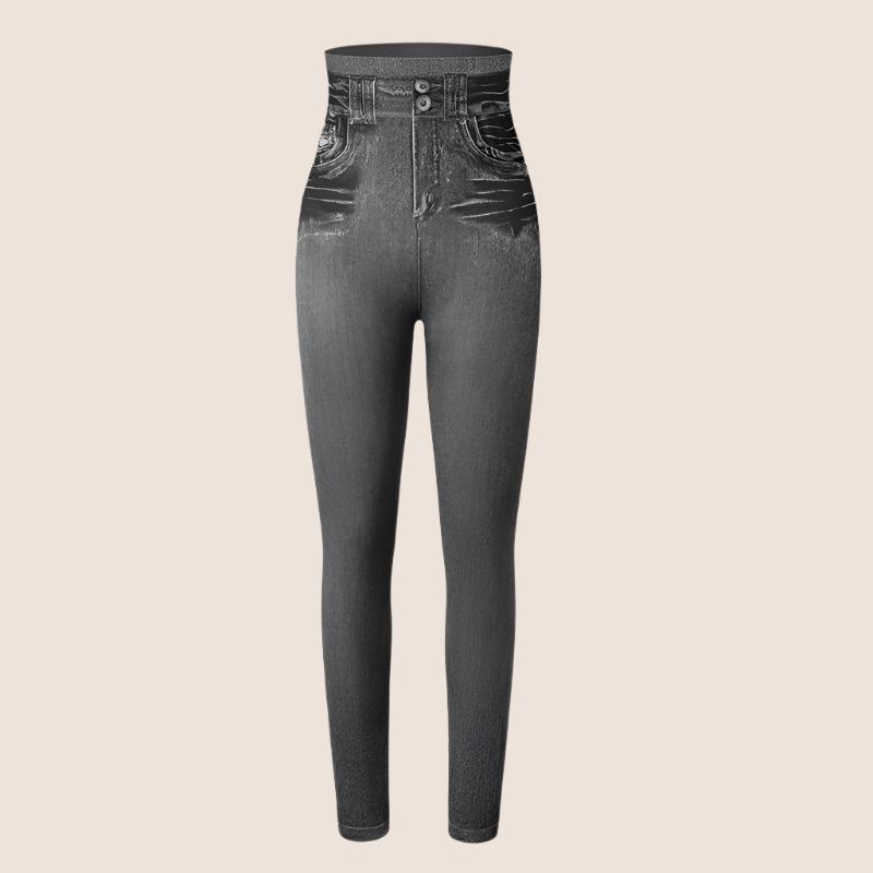 Super Stretchy Denim Leggings – Comfortable and Stylish-Secret Slim Wear