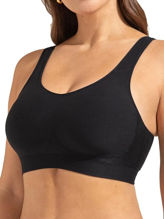 Plus Size Seamless Wireless Support Bra with Soft Adjustable Fit-Secret Slim Wear