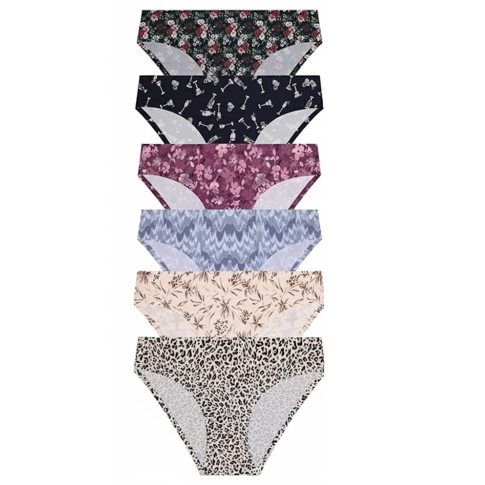 Seamless No Show Hipster Panties With Stretch Fit For Womens 