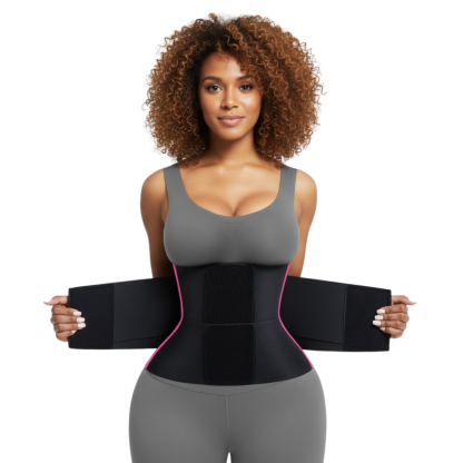 Adjustable Compression Trainer Belt with Triple Wrap for Daily Workouts